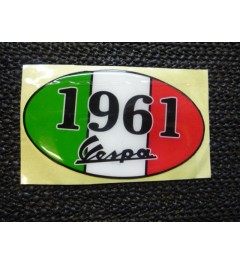 Sticker Vespa 1961