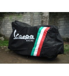 Couverture Vespa Racing Noire