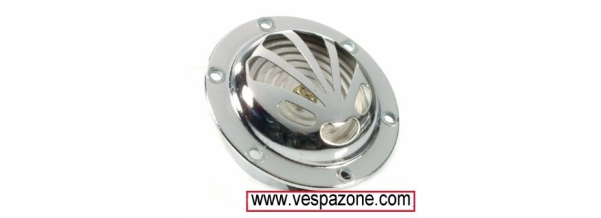 Klaxon de ventilateur chromé 6V AC pour VESPA 50 90 100 125 150